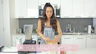 Nice Cream  Healthy Vegan Ice Cream Recipe  Dr Mona Vand [upl. by Ardnohsed]