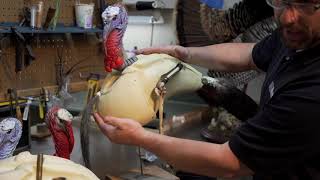 Shane Smiths instructional guide on the basics of turkey taxidermy [upl. by Nolubez]