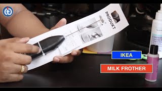 IKEA MILK FROTHER Review amp Battery Installation [upl. by Nivre]