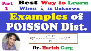 Poisson Distribution Solved Examples [upl. by Tsuda951]