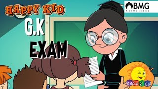 Happy Kid  G K Exam  Episode 158  Kochu TV  Malayalam  BMG [upl. by Elgar]