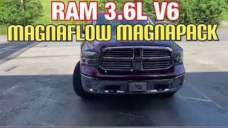 2017 RAM 36L V6 EXHAUST w MAGNAFLOW MAGNAPACK [upl. by Marney]