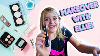 Little Girl First Makeup Tutorial [upl. by Ahsaeit366]