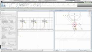 Revit MEP 2014  Platzieren von Abwasserleitungen an SanitärObjekten [upl. by Nywled429]