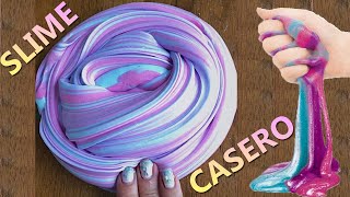 COMO HACER SLIME FACIL 1 INGREDIENTE  SIN BORAX [upl. by Lamont13]