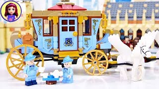 Lego Harry Potter Beauxbatons Carriage Arrival at Hogwarts Build [upl. by Andeee]