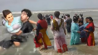 Tour of coxes bazar sea beach 2021  Cox bazar sea beach in Bangladesh World Popular Sea Beach [upl. by Alle]