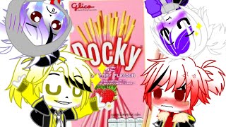 🍃The pocky game challenge🍃  sans au  13 enjoy ☺ [upl. by Slohcin]