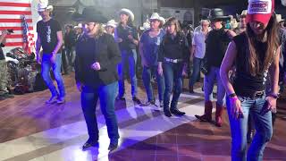 COWBOY Line Dance  Dance amp Teach [upl. by Inatsed681]