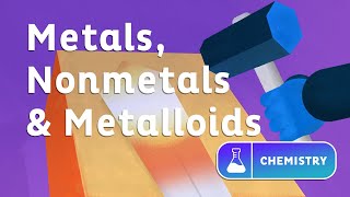 Metals Nonmetals amp Metalloids [upl. by Melodee]