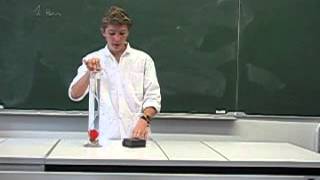 Expérience variation pression hydrostatique [upl. by Vareck154]