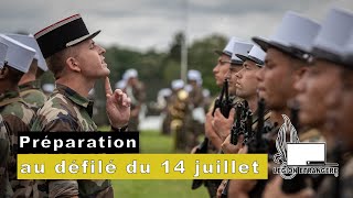 Préparation au défilé du 14 juillet [upl. by Morgen]