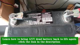 How to Bring ANY Dead Battery Back to Life Again [upl. by Aihtenyc]