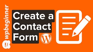 How to Create a Contact Form in WordPress Step by Step [upl. by Cairns]