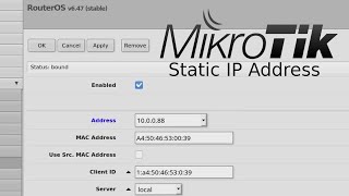 7 Static IP Reservations in MikroTik DHCP Server [upl. by Annecorinne]