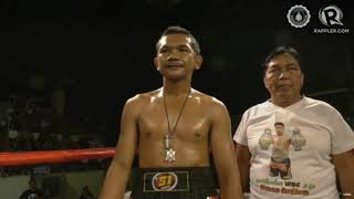 FULL BOUT Mark Magnifico Magsayo vs Panya Uthok [upl. by Mackay]