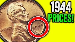 1944 WHEAT PENNIES WORTH MONEY  RARE amp VALUABLE COINS TO LOOK FOR [upl. by Stucker453]