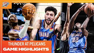 OKC Thunder at New Orleans Pelicans  Game Highlights  January 26 2024 [upl. by Kola607]