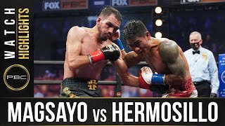 Magsayo vs Hermosillo HIGHLIGHTS October 3 2020  PBC on FS1 [upl. by Bussey]