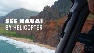 Things to do in Kauai Hawaii  Island Helicopter Tour [upl. by Lorna]