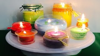 Aprenda a hacer Velas Perfumadas sin Cera [upl. by Ajiat]