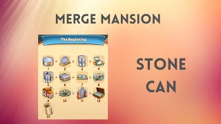 How to make the Stone Can in Merge Mansion Old Version read description for new stone can location [upl. by Akinas]