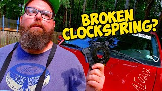 How to Replace a Clockspring on a 0914 F150 [upl. by Attenov111]