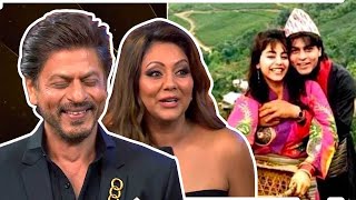 Shah Rukh Khan reveals how he pranked wife Gauri on their honeymoon [upl. by Sterrett]