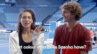 Team Germany Teammate Trivia  Mastercard Hopman Cup [upl. by Annitsirhc]