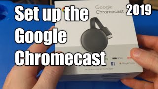 How to Set up Google Chromecast 2019 [upl. by Palm392]