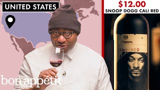 Sommelier Tries 20 Red Wines Under 15  World of Wine  Bon Appétit [upl. by Tomkins]