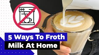 How To Froth Milk At Home Best Milk Frothers Review [upl. by Mozart843]