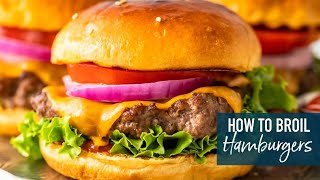 How To Broil Hamburgers [upl. by Lawton]