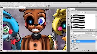 SpeedPaint New and Shiny Five Nights at Freddys 2 [upl. by Carthy67]