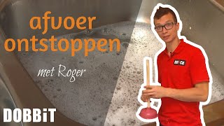 Afvoeren ontstoppen met Roger [upl. by Shaylynn763]