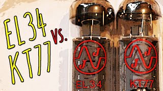 EL34 vs KT77 Power Tubes In A Marshall Circuit [upl. by Atnima]