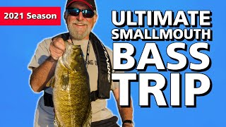 The Ultimate Smallmouth Bass Trip  Fishn Canada [upl. by Coward]