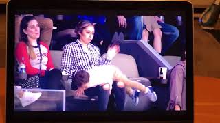 Kid getting spanked at the pelicans game [upl. by Atikin84]