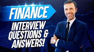 FINANCE Interview Questions amp Answers [upl. by Burny]