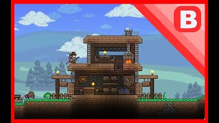 How to make a Terraria Starter House [upl. by Reba445]