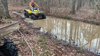 Riding the Honda foreman 450 [upl. by Tersina863]