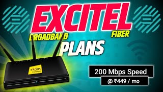 Excitel Broadband Fiber Plans Review 2024⚡Excitel Wifi Plans 2024⚡Excitel Broadband Plan Details⚡ [upl. by Clea]