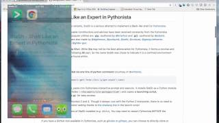 Python Installing Modules on Mobile  iOS app Pythonista [upl. by Ambrosine]