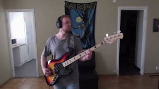 Puddle Of Mudd  She Hates Me Bass Cover [upl. by Anikat]