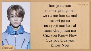 NCT U  Know Now Easy Lyrics [upl. by Eiznil]