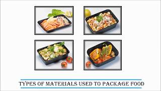 Food Packaging Materials – Types and Features [upl. by Geneva39]