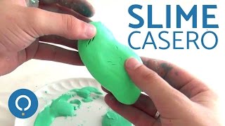 SLIME CASERO SIN BORAX muy fácil de hacer [upl. by Naleek594]