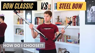 What are the Differences Between the Bullworker Bow Classic and Steel Bow [upl. by Adnoloy187]