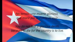 Cuban National Anthem  quotLa Bayamesaquot ESEN [upl. by Belanger]