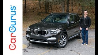 2018 BMW X3  CarGurus Test Drive Review [upl. by Nortyad]